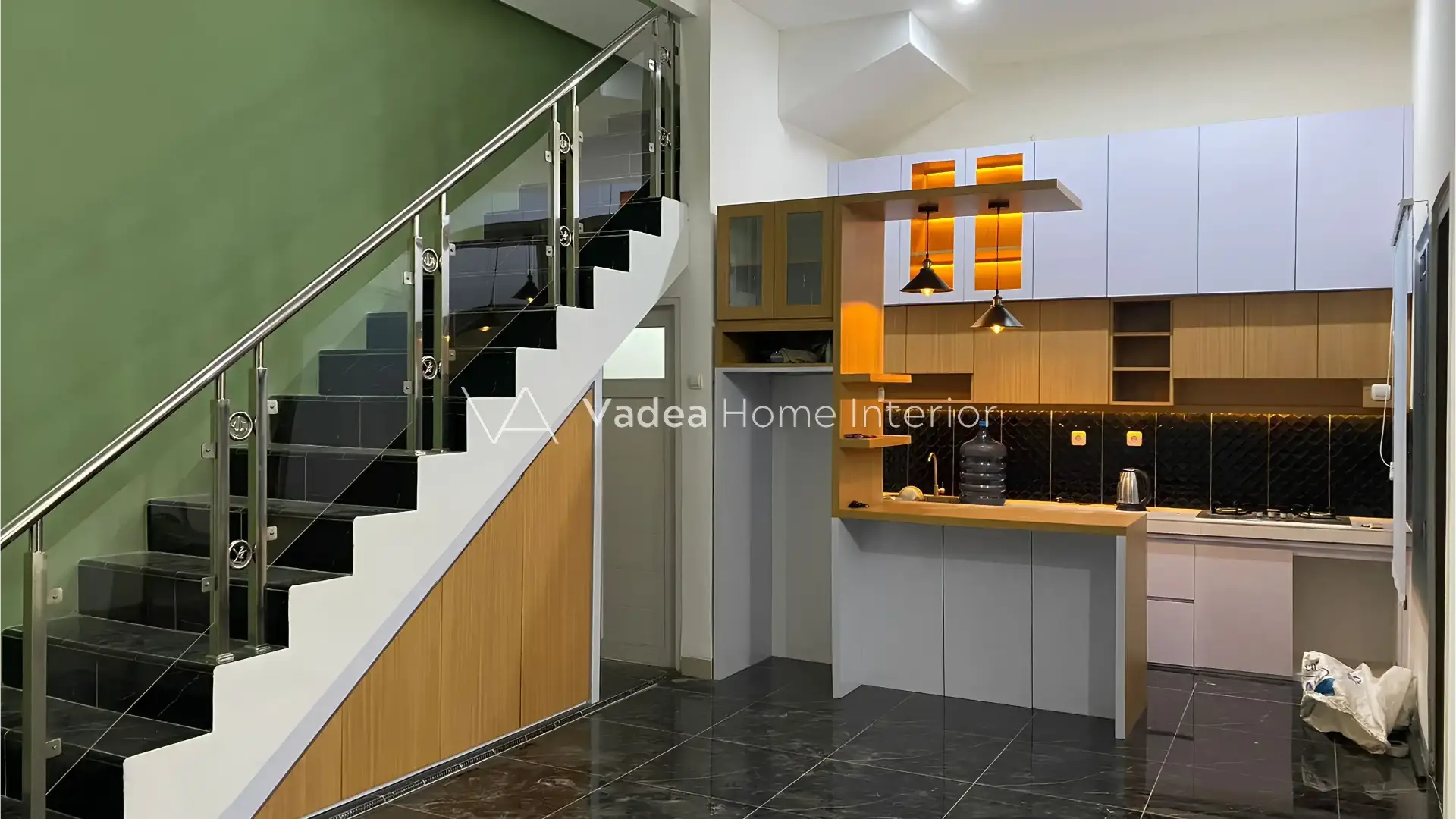 Kitchen Set Purbalingga Minimalis Modern - Jasa Pembuatan Kitchen Set Terbaik di Purbalingga oleh Vadea Interior