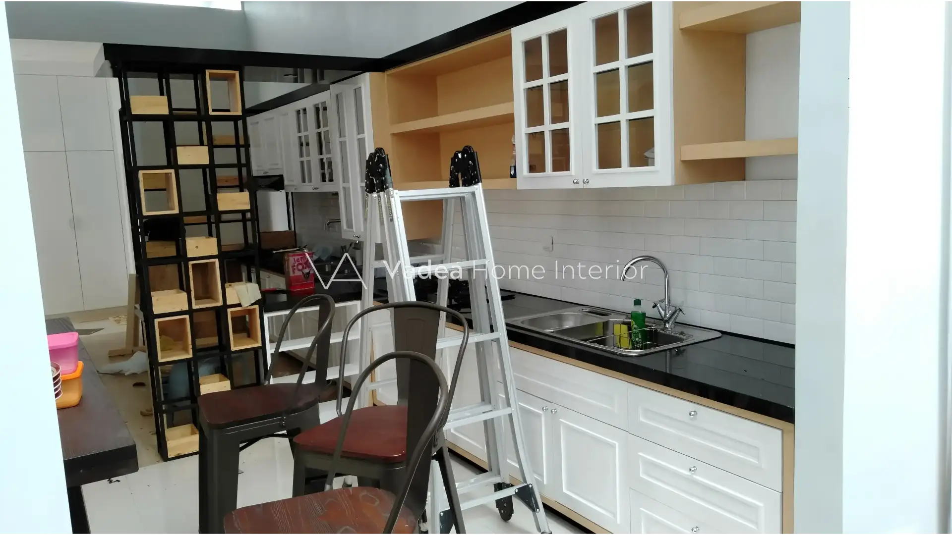 Proses Pemasangan Kitchen Set Ajibarang